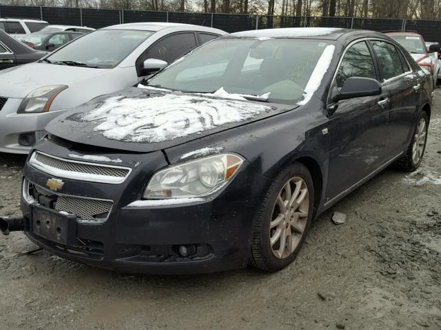 1G1ZK57758F186962 - 2008 CHEVROLET MALIBU LTZ BLACK photo 2