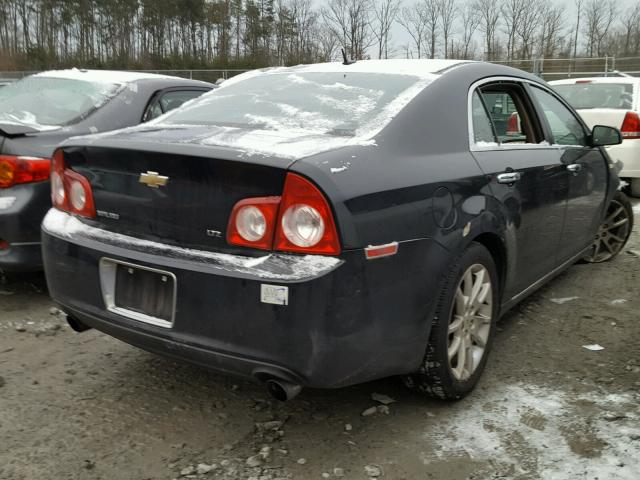 1G1ZK57758F186962 - 2008 CHEVROLET MALIBU LTZ BLACK photo 4