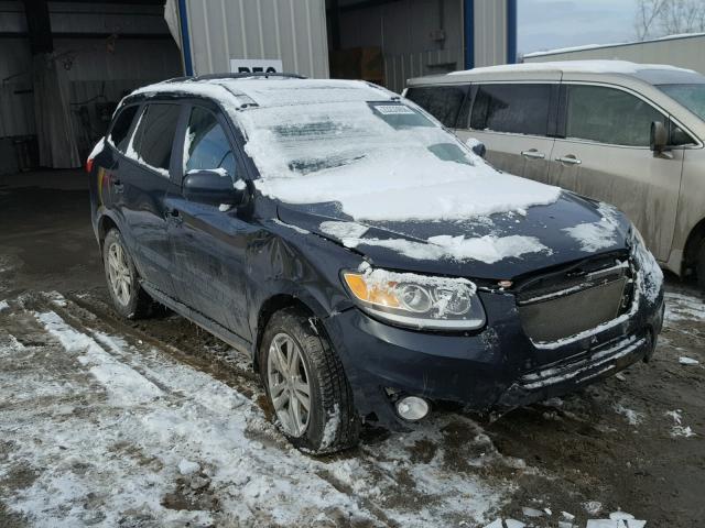 5XYZHDAG3CG097339 - 2012 HYUNDAI SANTA FE S BLUE photo 1