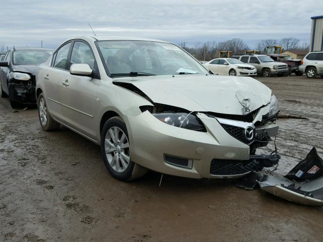 JM1BK12F781785486 - 2008 MAZDA 3 I TAN photo 1