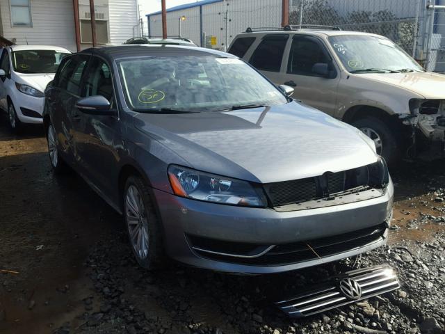 1VWBP7A34CC102598 - 2012 VOLKSWAGEN PASSAT SE GRAY photo 1