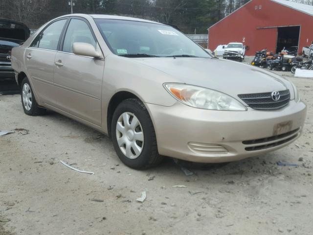 4T1BE32K43U181154 - 2003 TOYOTA CAMRY LE GOLD photo 1