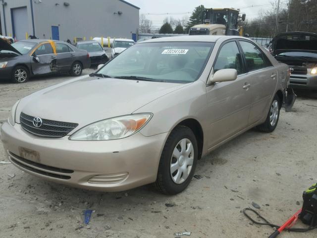 4T1BE32K43U181154 - 2003 TOYOTA CAMRY LE GOLD photo 2