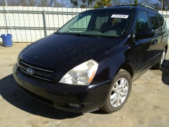 KNDMB233286194794 - 2008 KIA SEDONA EX BLACK photo 9