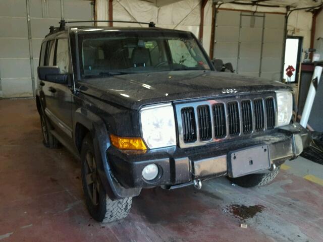 1J8HG48N56C352237 - 2006 JEEP COMMANDER შავი ფოტო 1
