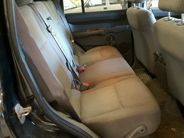 1J8HG48N56C352237 - 2006 JEEP COMMANDER შავი ფოტო 6