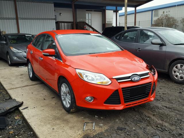 1FAHP3H26CL334533 - 2012 FORD FOCUS SEL RED photo 1