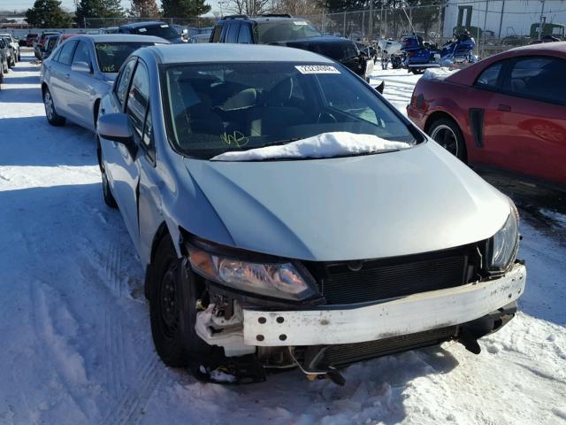 19XFB2F55CE029279 - 2012 HONDA CIVIC LX SILVER photo 1