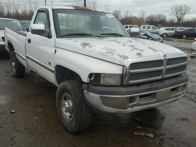 1B7KF26Z8VJ504385 - 1997 DODGE RAM 2500 WHITE photo 1