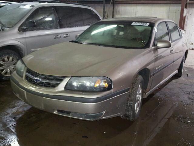 2G1WH55K539424903 - 2003 CHEVROLET IMPALA LS TAN photo 2