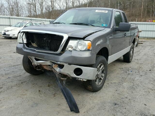 1FTRX14W28FA97007 - 2008 FORD F150 TWO TONE photo 2