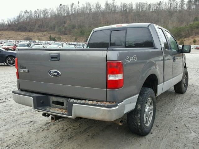 1FTRX14W28FA97007 - 2008 FORD F150 TWO TONE photo 4