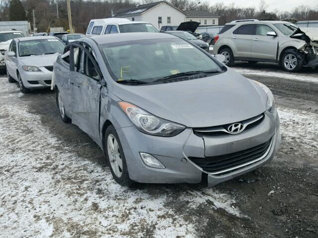 KMHDH4AE9DU976235 - 2013 HYUNDAI ELANTRA GL GRAY photo 1