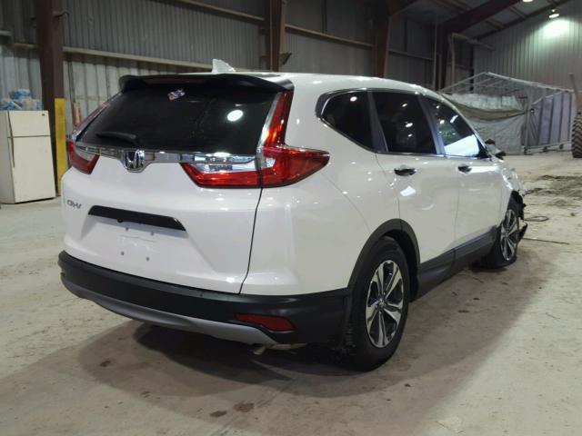 5J6RW5H3XHL002795 - 2017 HONDA CR-V LX WHITE photo 4