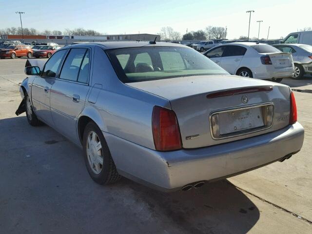 1G6KD54Y25U104616 - 2005 CADILLAC DEVILLE SILVER photo 3