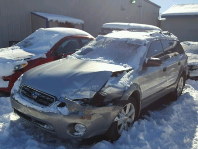 4S4BP61C777341649 - 2007 SUBARU LEGACY OUT SILVER photo 2