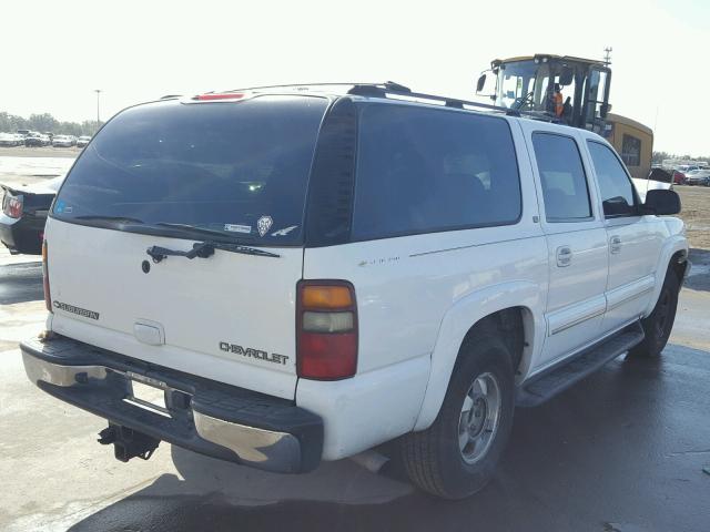 1GNEC16Z92J318423 - 2002 CHEVROLET SUBURBAN C WHITE photo 4