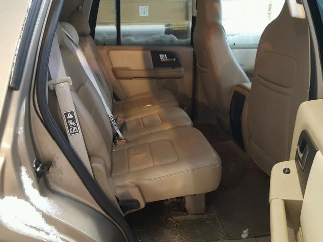 1FMPU16W43LC05792 - 2003 FORD EXPEDITION TAN photo 6