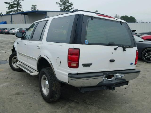 1FMEU18W5VLB29815 - 1997 FORD EXPEDITION WHITE photo 3