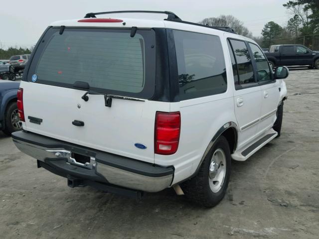 1FMEU18W5VLB29815 - 1997 FORD EXPEDITION WHITE photo 4