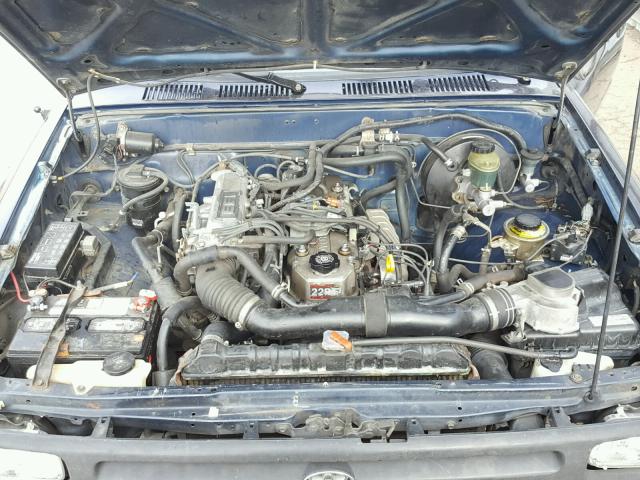 4TARN81A1RZ245909 - 1994 TOYOTA PICKUP 1/2 BLUE photo 7