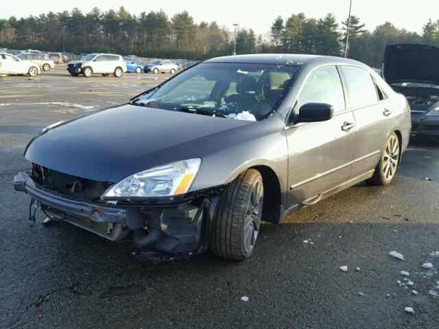 1HGCM55447A108721 - 2007 HONDA ACCORD LX GRAY photo 2