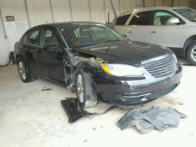 1C3CCBAB6CN248829 - 2012 CHRYSLER 200 LX BLACK photo 1