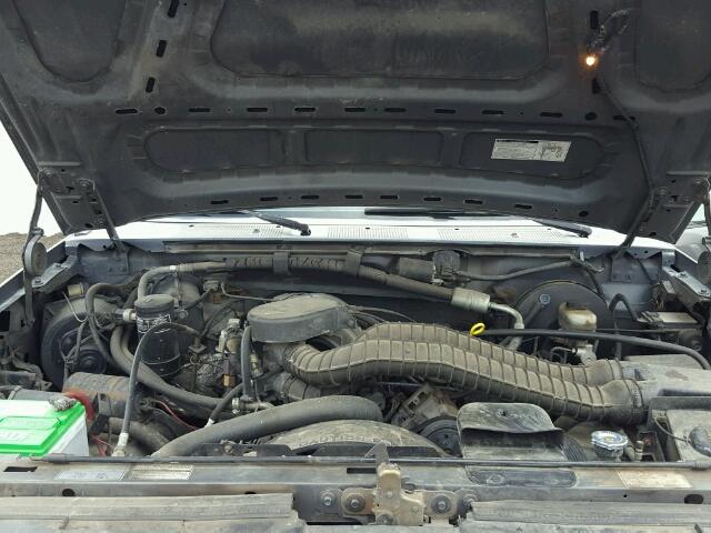 1FTEX14N2PKA42911 - 1993 FORD F150 GRAY photo 7