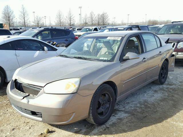 1G1ZT58N78F131200 - 2008 CHEVROLET MALIBU LT BROWN photo 2