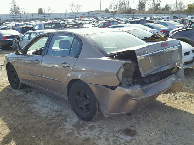 1G1ZT58N78F131200 - 2008 CHEVROLET MALIBU LT BROWN photo 3