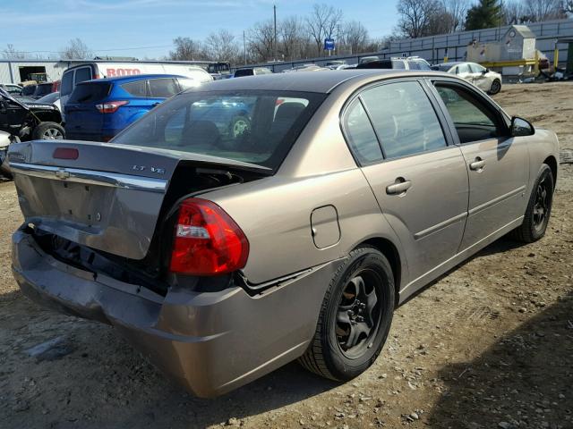 1G1ZT58N78F131200 - 2008 CHEVROLET MALIBU LT BROWN photo 4