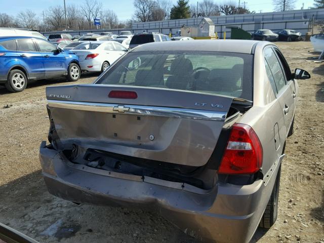 1G1ZT58N78F131200 - 2008 CHEVROLET MALIBU LT BROWN photo 9