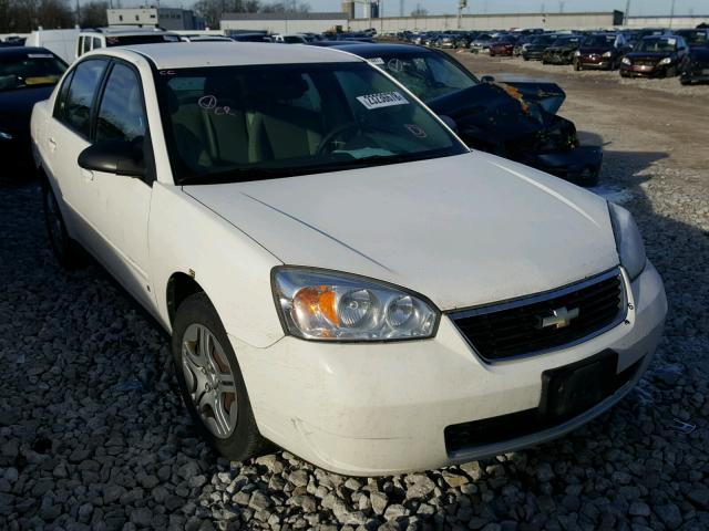 1G1ZS58N07F292151 - 2007 CHEVROLET MALIBU LS WHITE photo 1