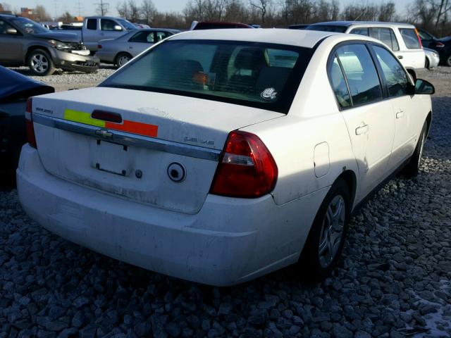 1G1ZS58N07F292151 - 2007 CHEVROLET MALIBU LS 白色 照片 4