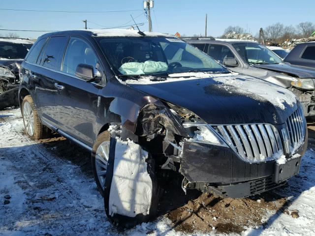 2LMDJ8JK9DBL38966 - 2013 LINCOLN MKX BROWN photo 1