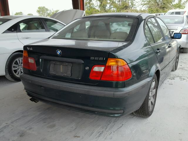 WBAAV33461FU83723 - 2001 BMW 325 I GREEN photo 4