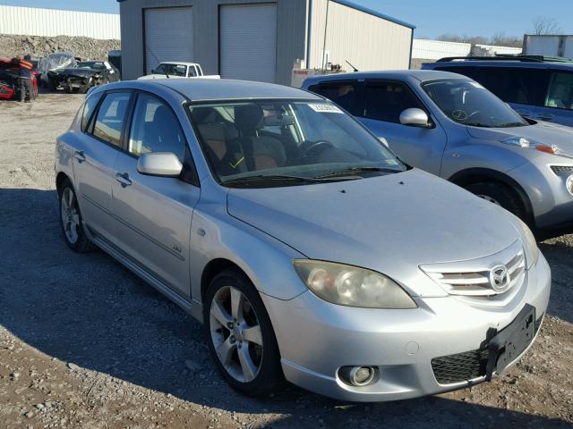 JM1BK143861470986 - 2006 MAZDA 3 HATCHBAC SILVER photo 1