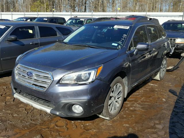 4S4BSANC4H3359708 - 2017 SUBARU OUTBACK 2. BLUE photo 2