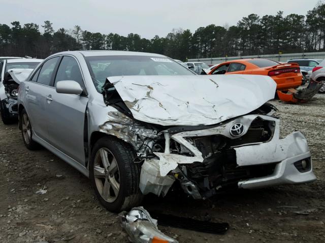 4T1BF3EK1AU522144 - 2010 TOYOTA CAMRY BASE SILVER photo 1