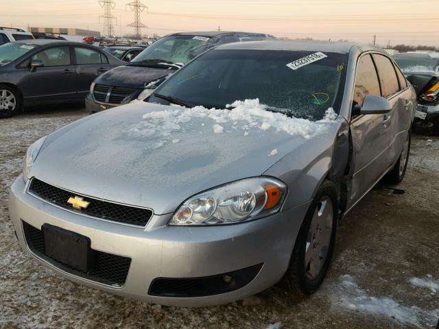 2G1WD58C479169067 - 2007 CHEVROLET IMPALA SUP SILVER photo 2