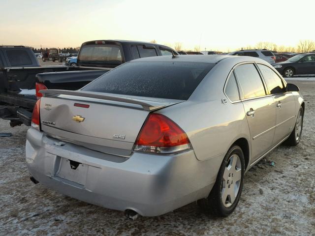 2G1WD58C479169067 - 2007 CHEVROLET IMPALA SUP SILVER photo 4