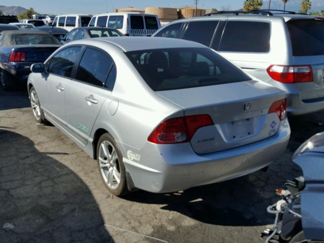 1HGFA46588L000616 - 2008 HONDA CIVIC GX SILVER photo 3