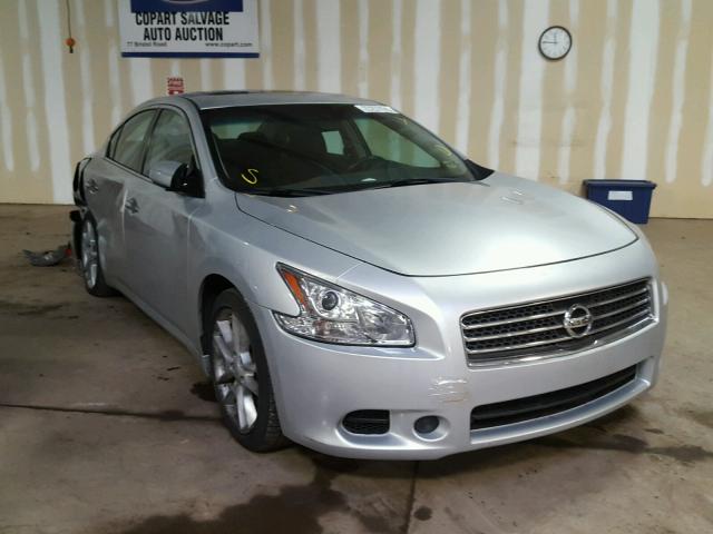 1N4AA5AP5AC875171 - 2010 NISSAN MAXIMA S SILVER photo 1