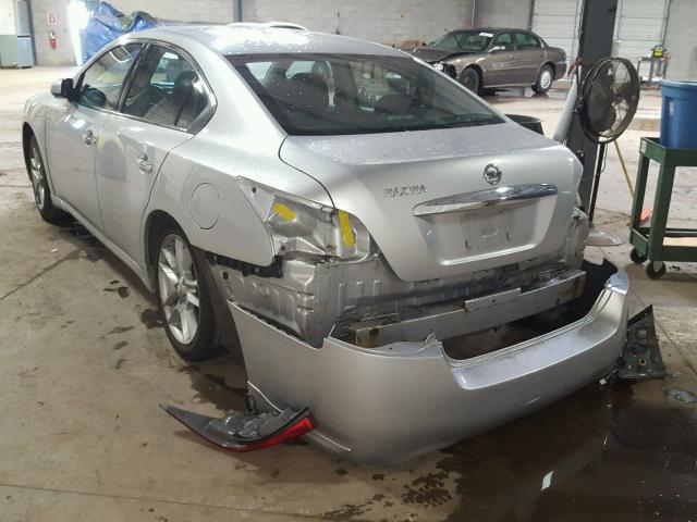 1N4AA5AP5AC875171 - 2010 NISSAN MAXIMA S SILVER photo 3