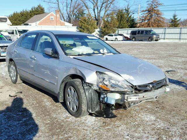 1HGCM56393A112019 - 2003 HONDA ACCORD LX SILVER photo 1