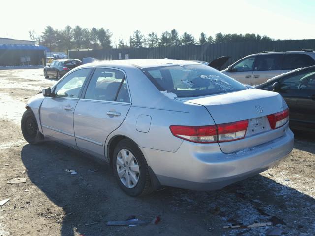 1HGCM56393A112019 - 2003 HONDA ACCORD LX SILVER photo 3