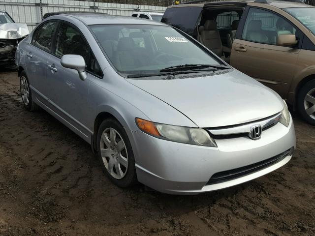 1HGFA16548L001017 - 2008 HONDA CIVIC LX SILVER photo 1