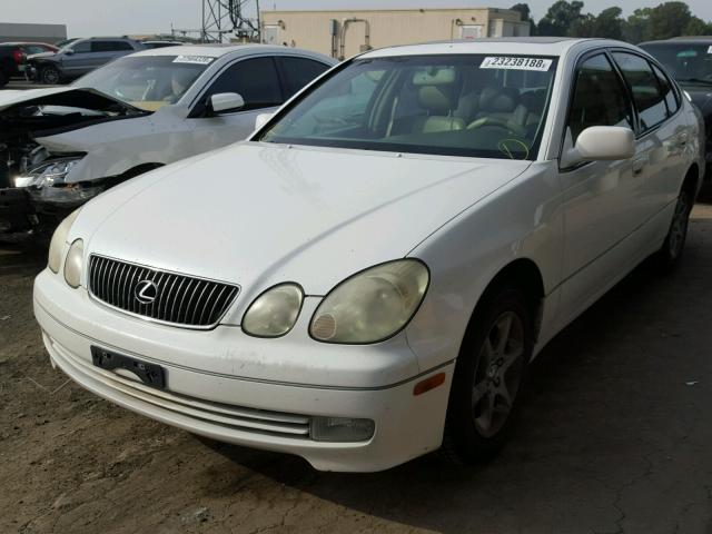 JT8BD69S120164945 - 2002 LEXUS GS 300 WHITE photo 2