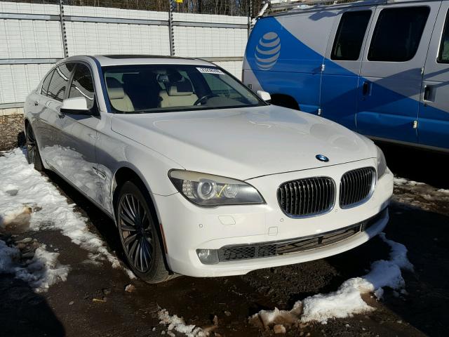 WBAKB83559CY58369 - 2009 BMW 750 LI WHITE photo 1