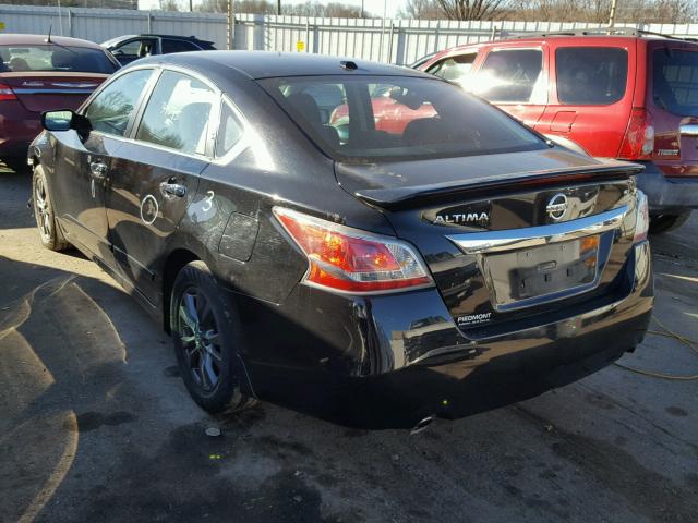 1N4AL3APXFC423917 - 2015 NISSAN ALTIMA 2.5 BLACK photo 3